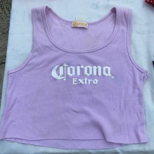 Vintage corona tank top
